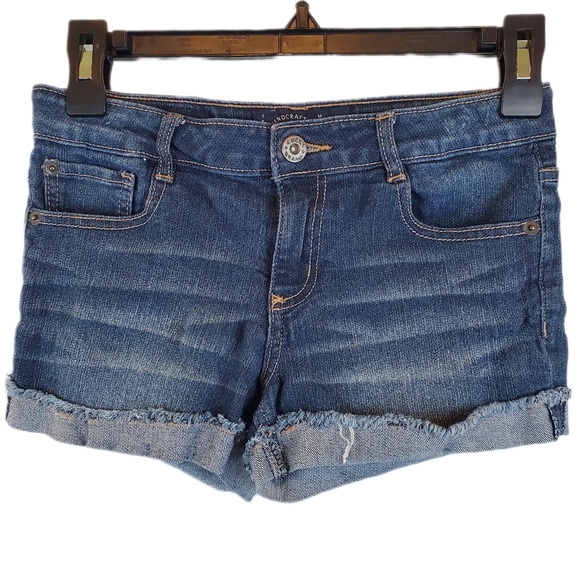 Lucky Brand Other - Lucky Brand Riley Short Shorts Size 14 Girls Denim Stretch Raw Hem